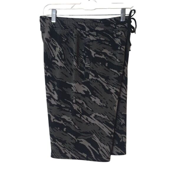 Puma Mens Athletic Shorts S Camouflage Fleece Elastic Long Pockets Training Gym - Picture 4 of 7